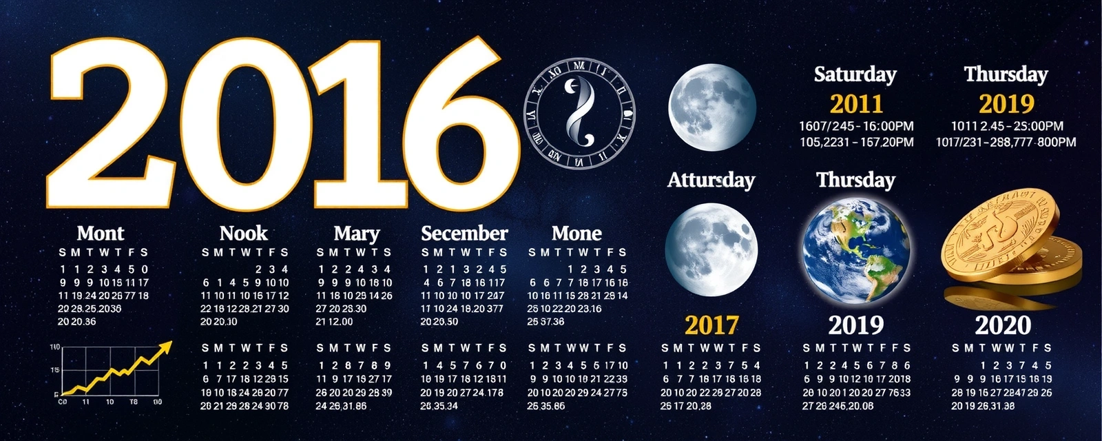 Kalendarz astrologiczny 2026 z fazami księżyca i datami kluczowych zdarzeń