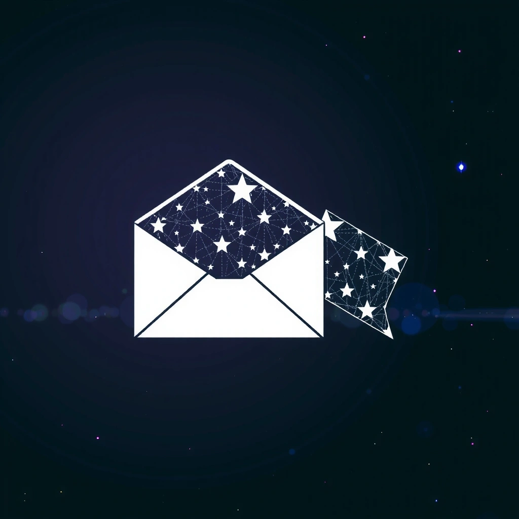 Ikona komunikacji z gwiazdami