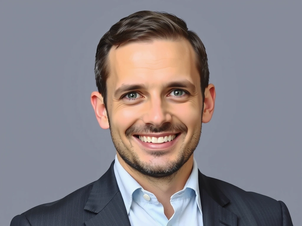 Portret eksperta od finansów osobistych i planowania inwestycji